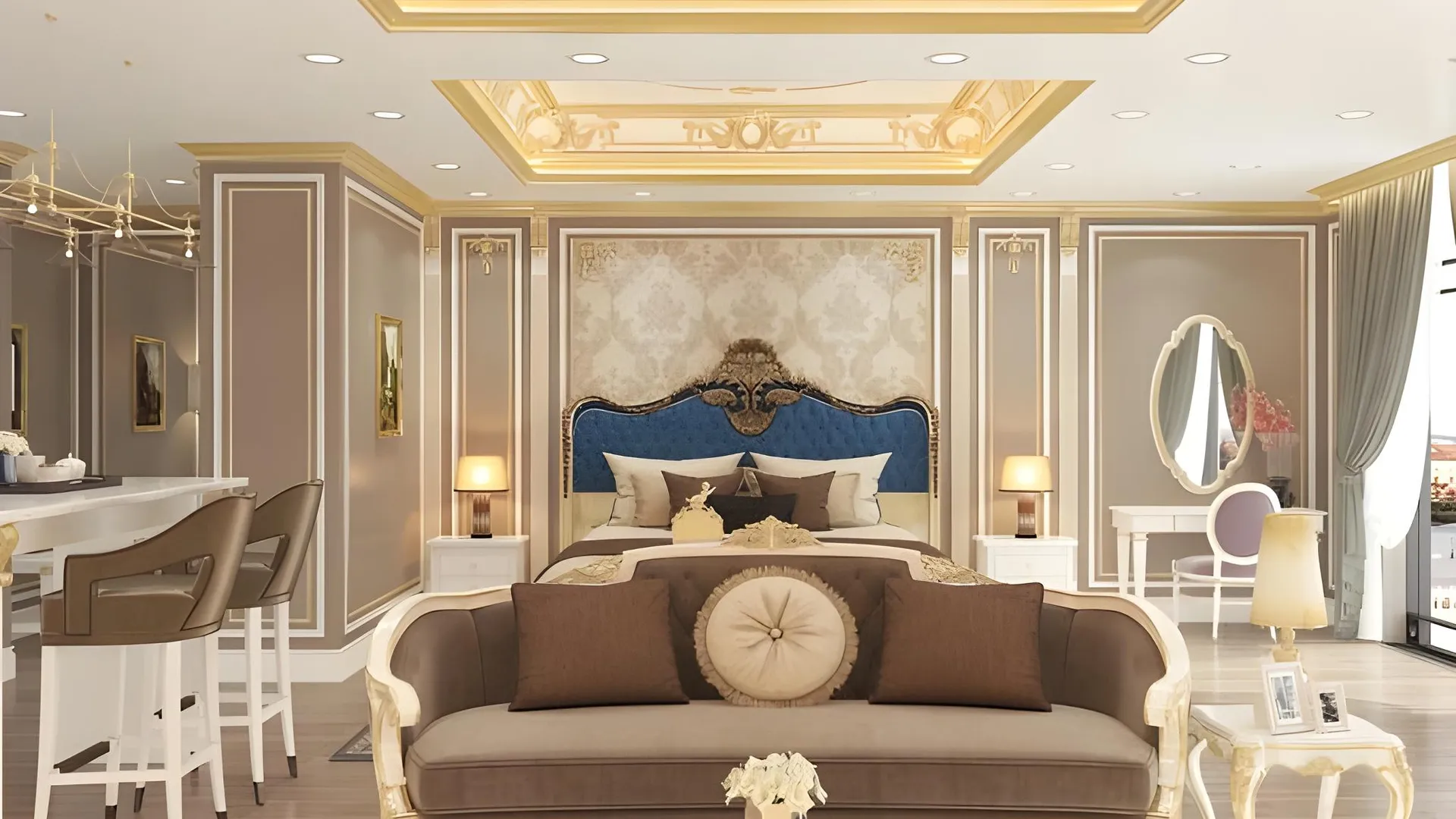 호치민 라샤토 5성급 호텔 스위트룸