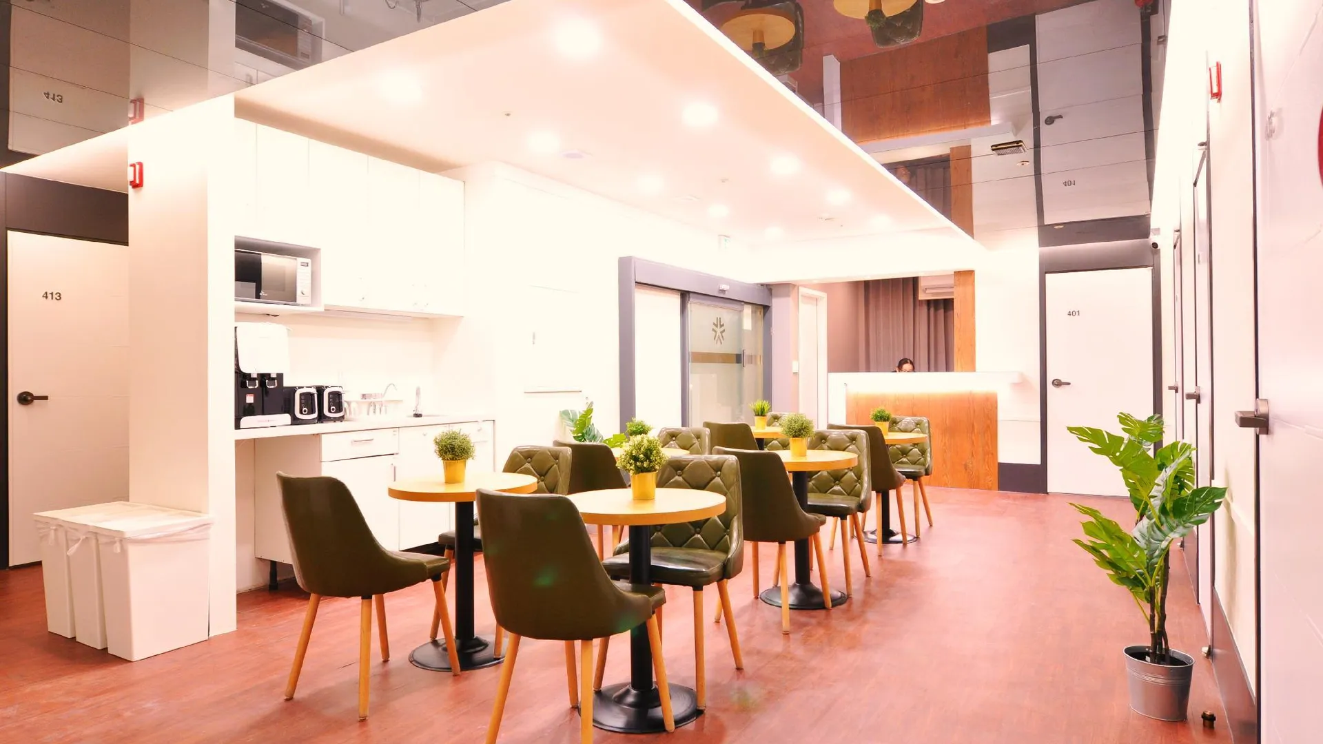 서울 오요호스텔 명동3 2성급 호텔 로비