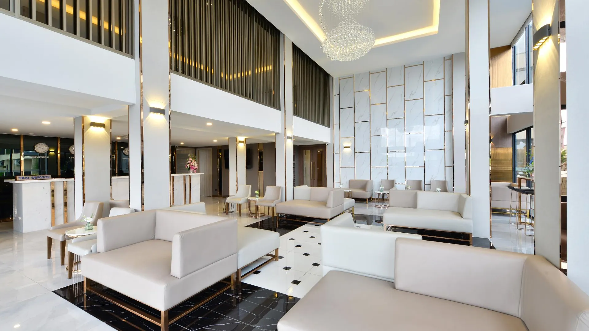 방콕 그랜드 BS 에어포트 호텔 수완나품 3성급 호텔 스위트룸