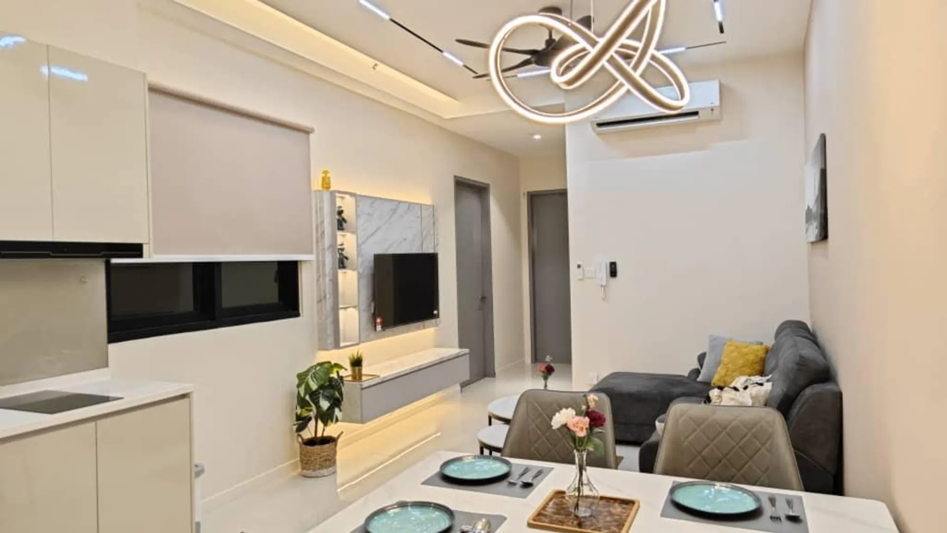 조호바루 / 조호르바루 Paradigm Residence, Gemini Suite by Antlerzone 3성급 게스트하우스 부대시설