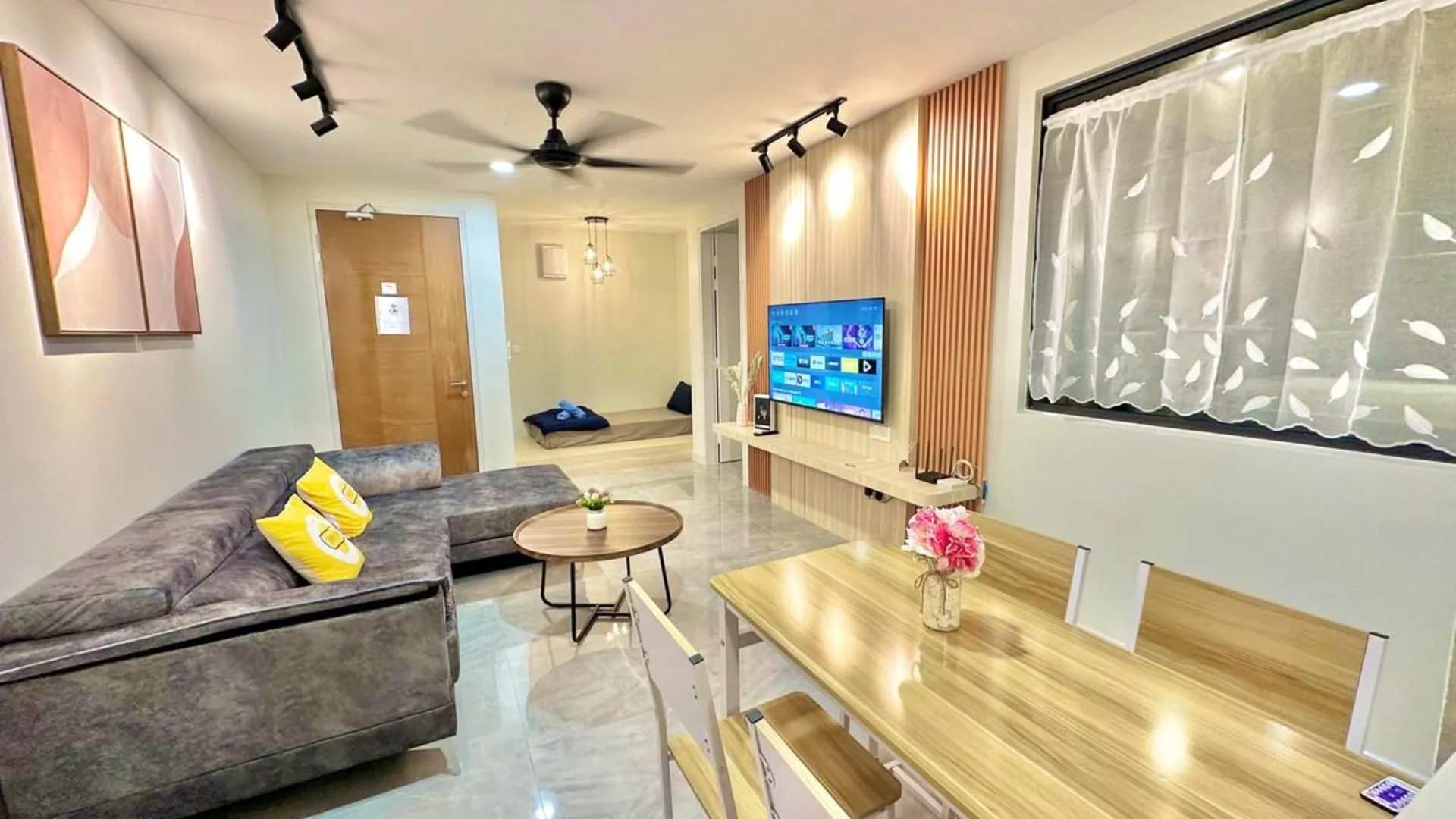 말라카 멜라카 라야의 프라이빗 하우스 (85m², 침실 1개, 프라이빗 욕실 1개) 3성급 싱글룸 레스토랑