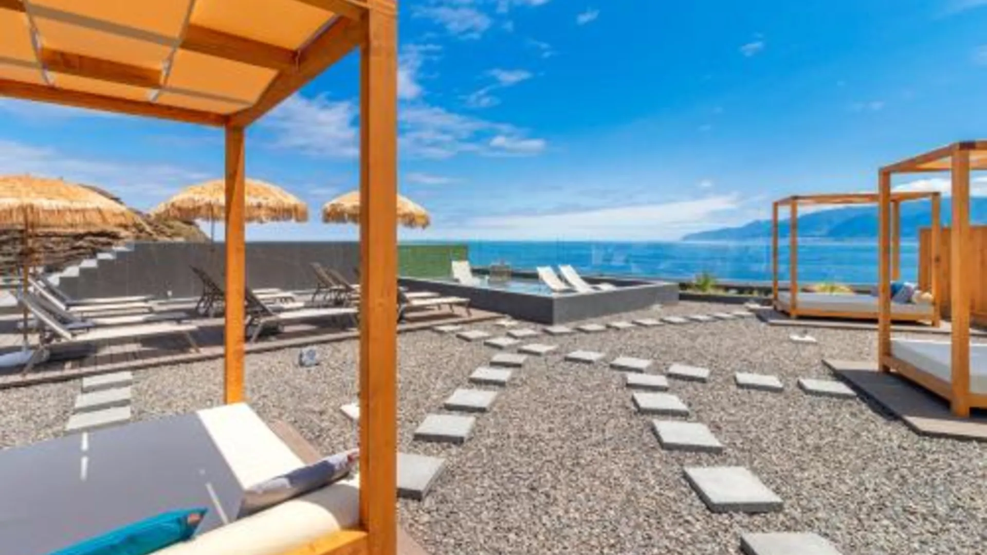 마데이라 섬 아쿠아 나투라 베이 4성급 호텔 전망