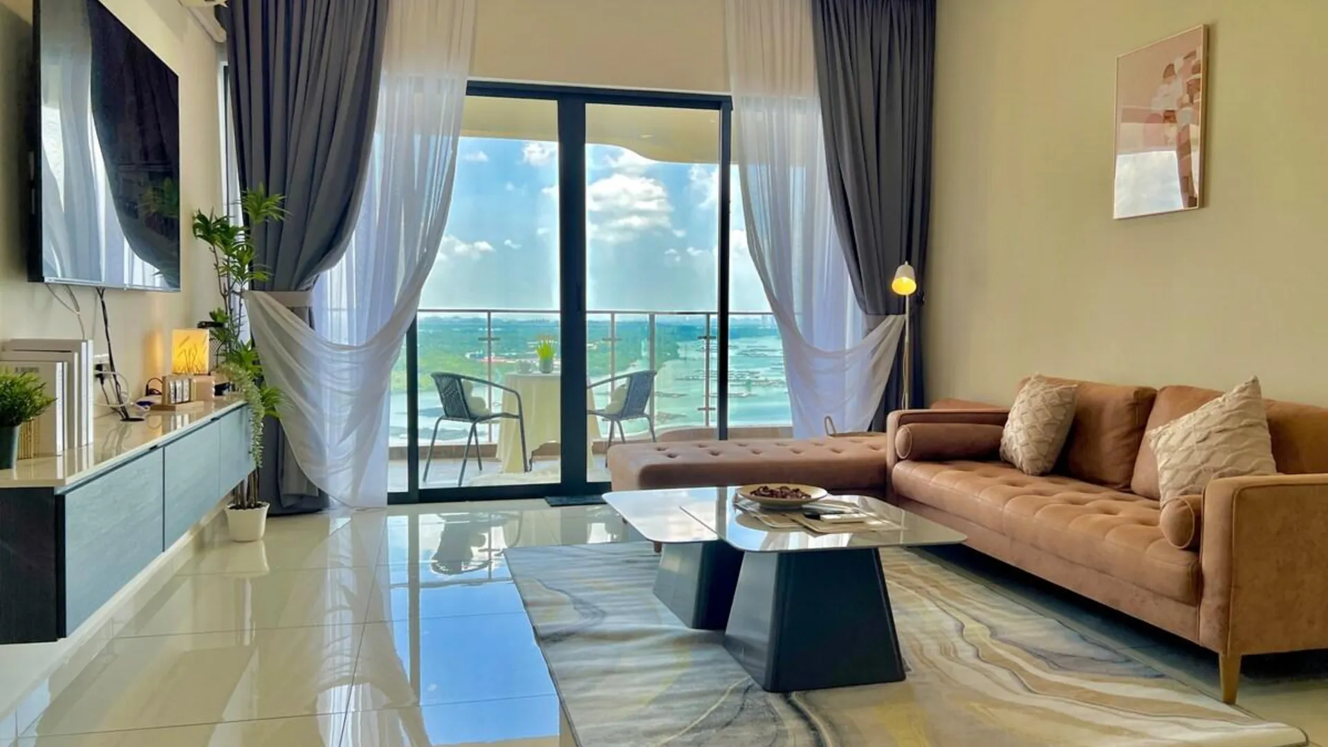 조호바루 / 조호르바루 당가베이의 프라이빗 하우스 (100m², 침실 4개, 프라이빗 욕실 3개) 3성급 싱글룸 스위트룸