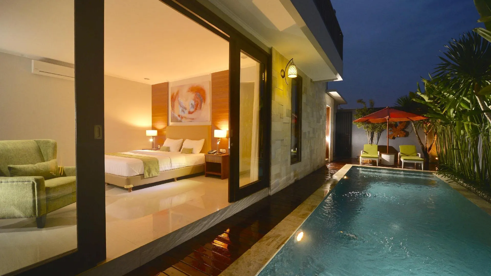 발리 소티스 빌라 창구 4성급 호텔 스위트룸