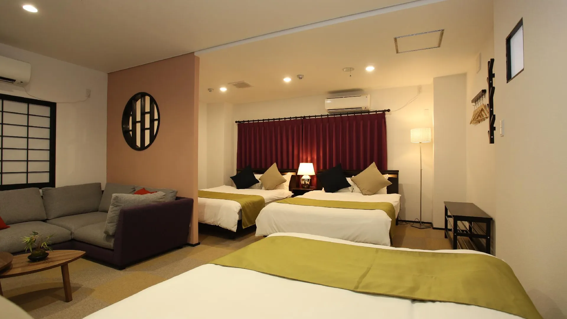 오사카 로지 호텔 난바 3성급 호텔 스위트룸