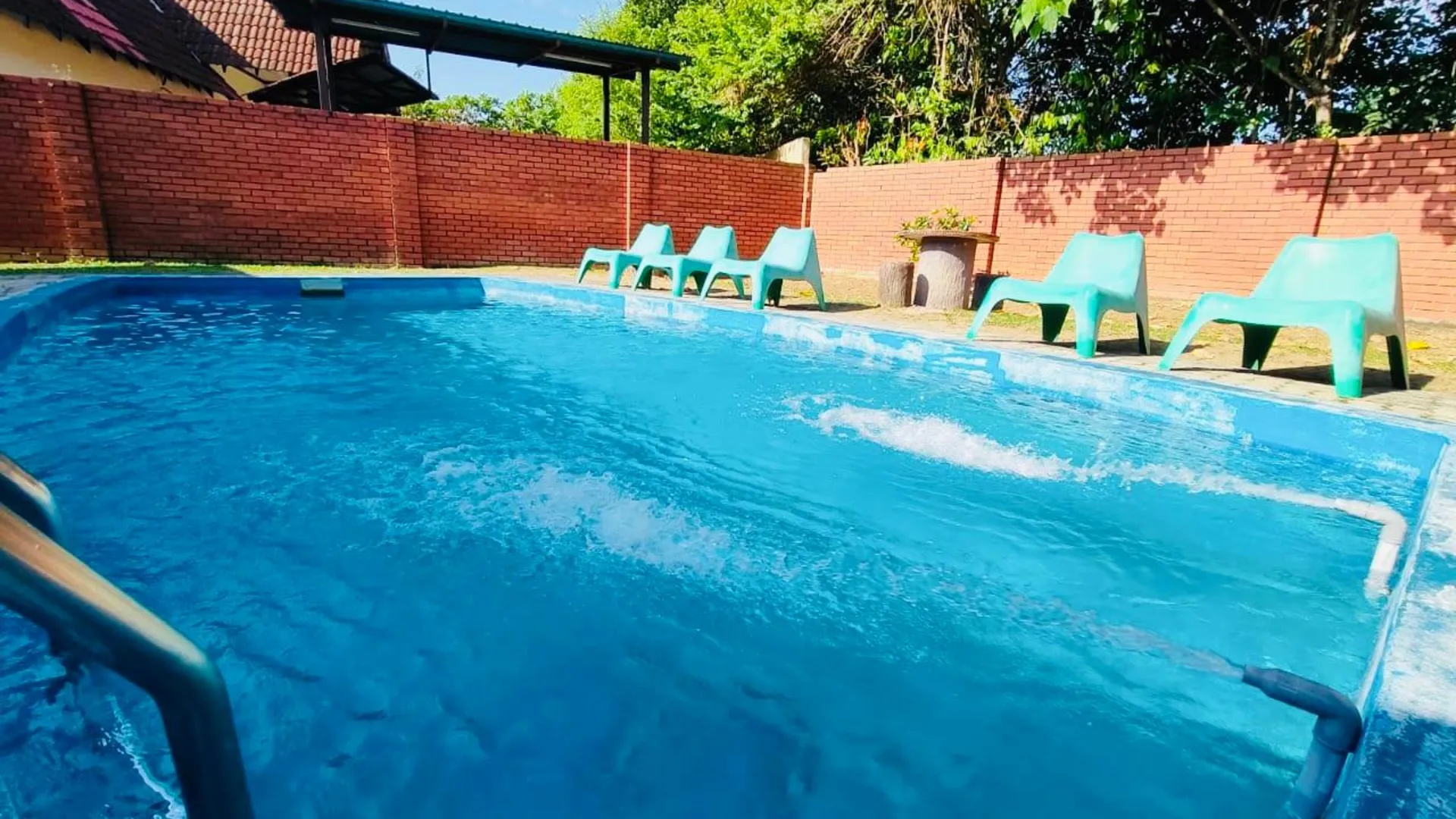 말라카 알러 가자의 빌라 (150m², 침실 3개, 프라이빗 욕실 2개) 2성급 싱글룸 수영장