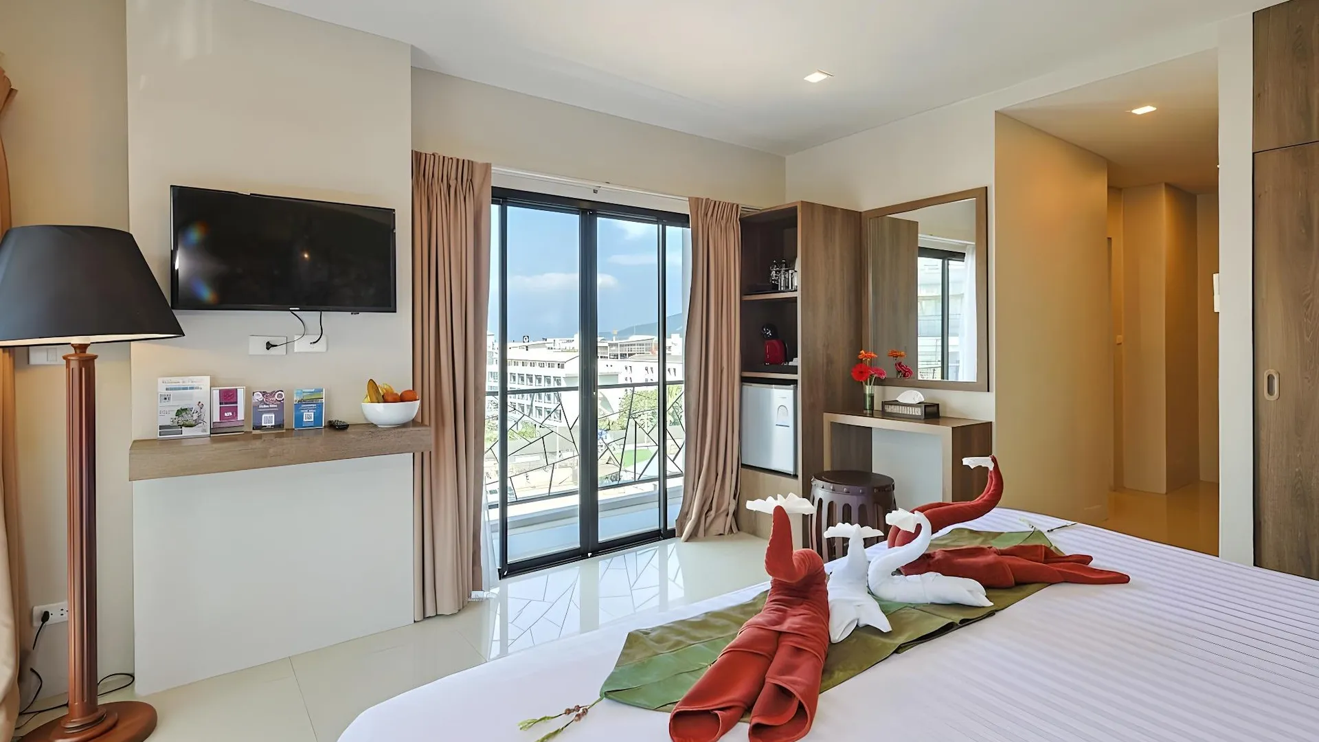 푸켓 더 긱 호텔 4성급 호텔 전망