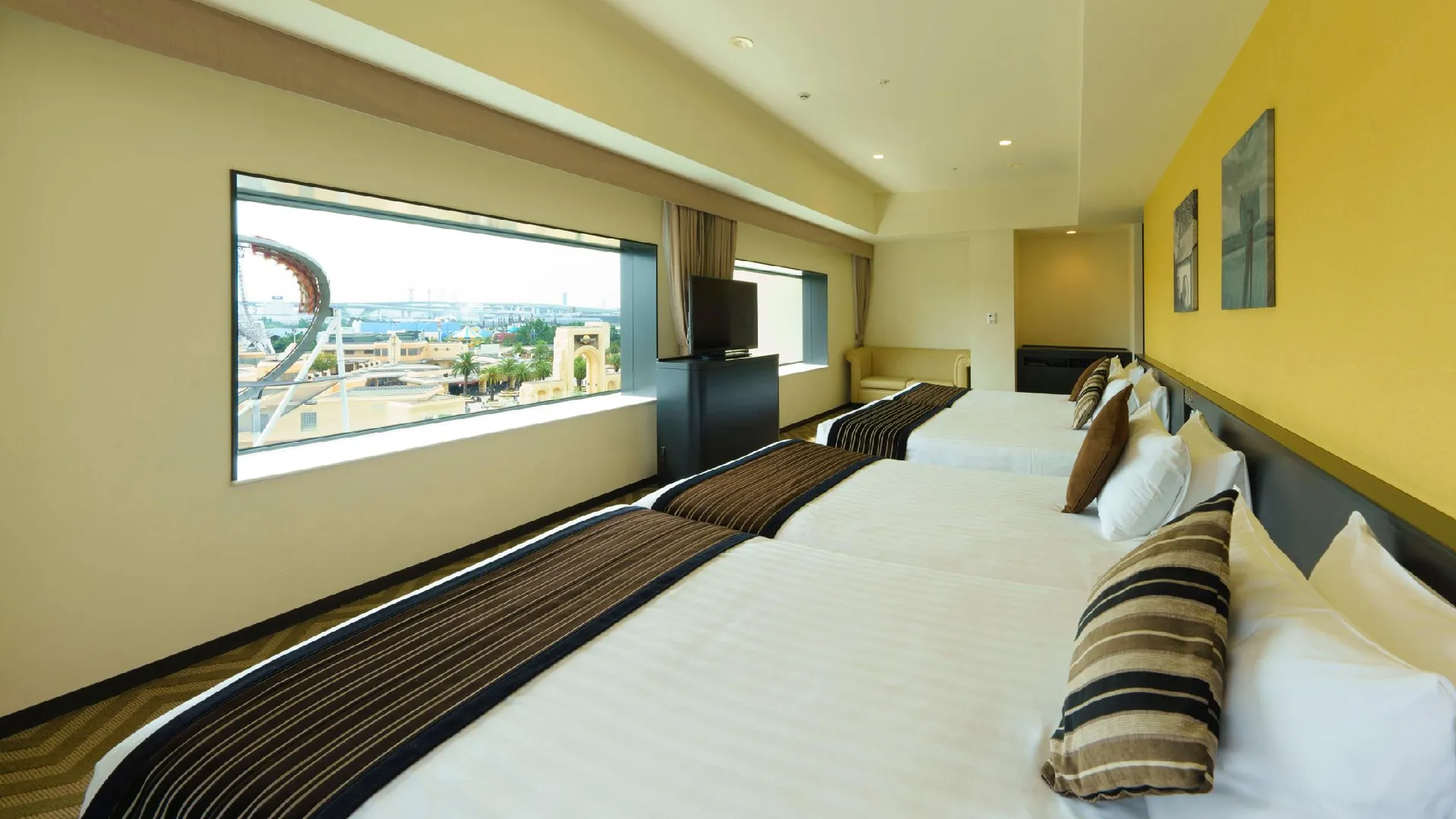 오사카 더 파크 프런트 호텔 앳 유니버설 스튜디오 재팬 4성급 호텔 전망