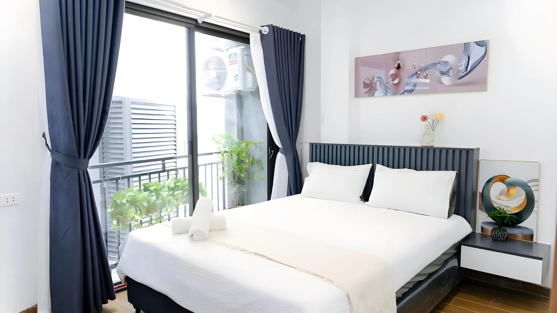 하노이 알라야 14 아파트먼트 앤 호텔 바딘 4성급 게스트하우스 객실