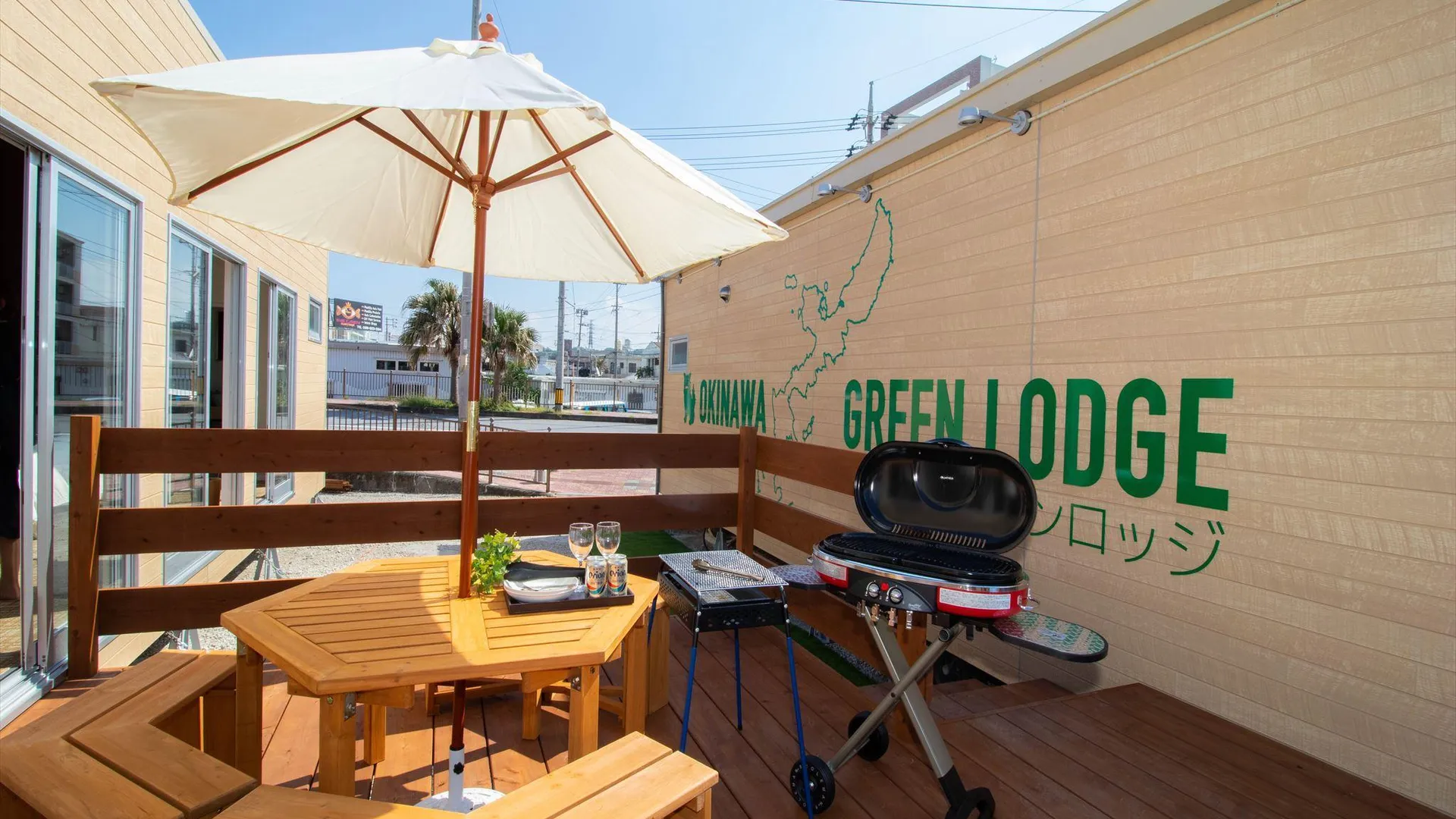 오키나와 본섬 오키나와 그린 로지 3성급 호텔 객실