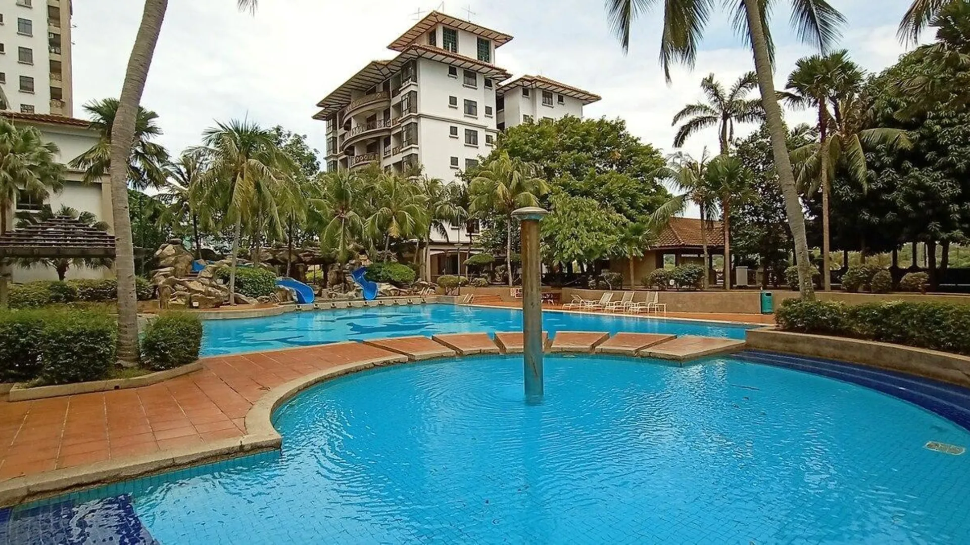 말라카 말라카 시내의 아파트먼트 (48m², 침실 1개, 프라이빗 욕실 1개) 5성급 게스트하우스 전망