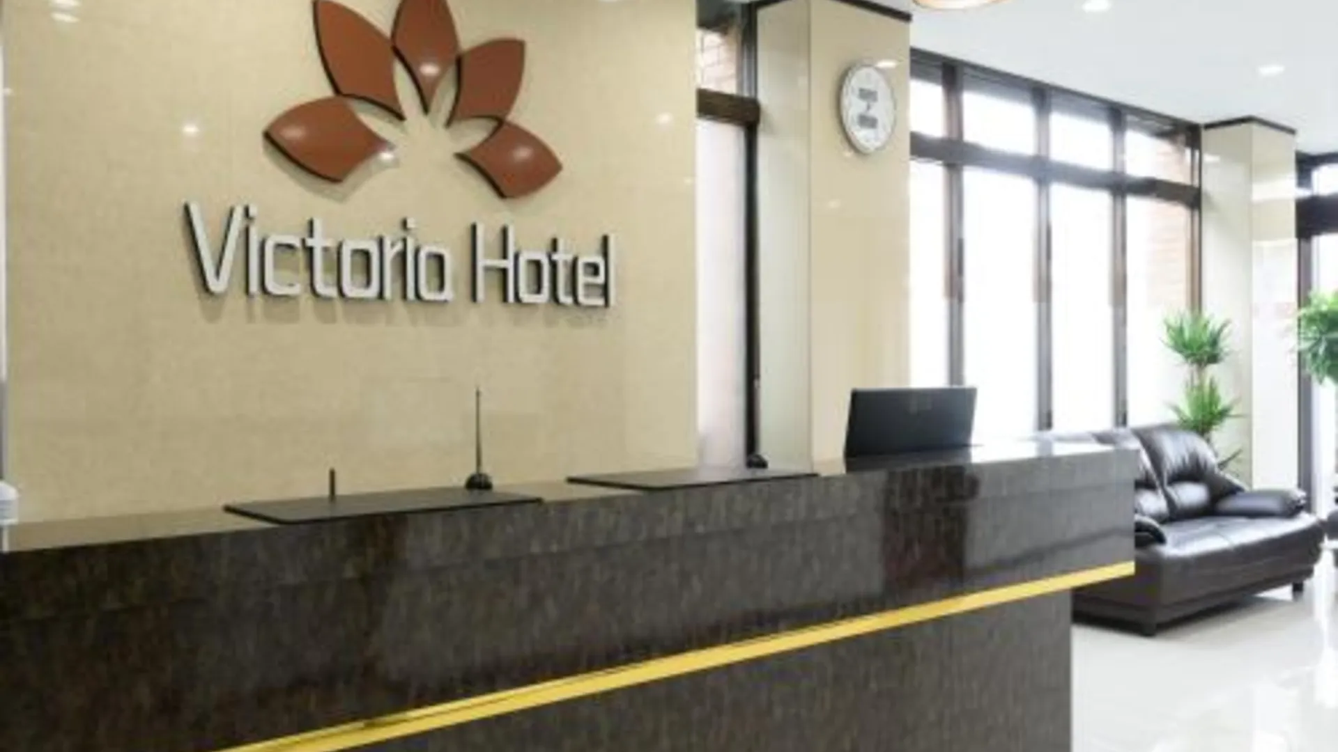 오키나와 본섬 빅토리아 호텔 나하 - 오키나와 본섬 3성급 호텔 로비