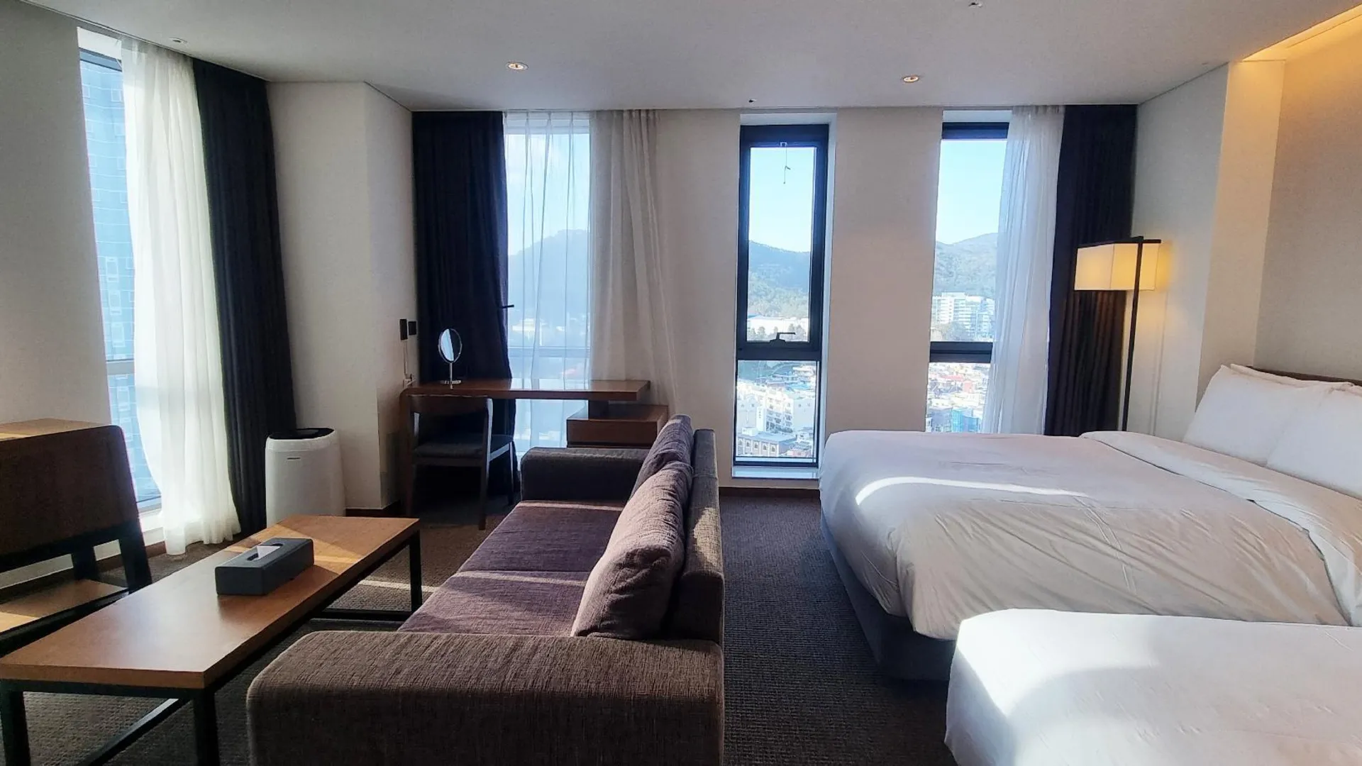 부산 라마다 앙코르 바이 윈덤 부산 해운대 4성급 호텔 스위트룸