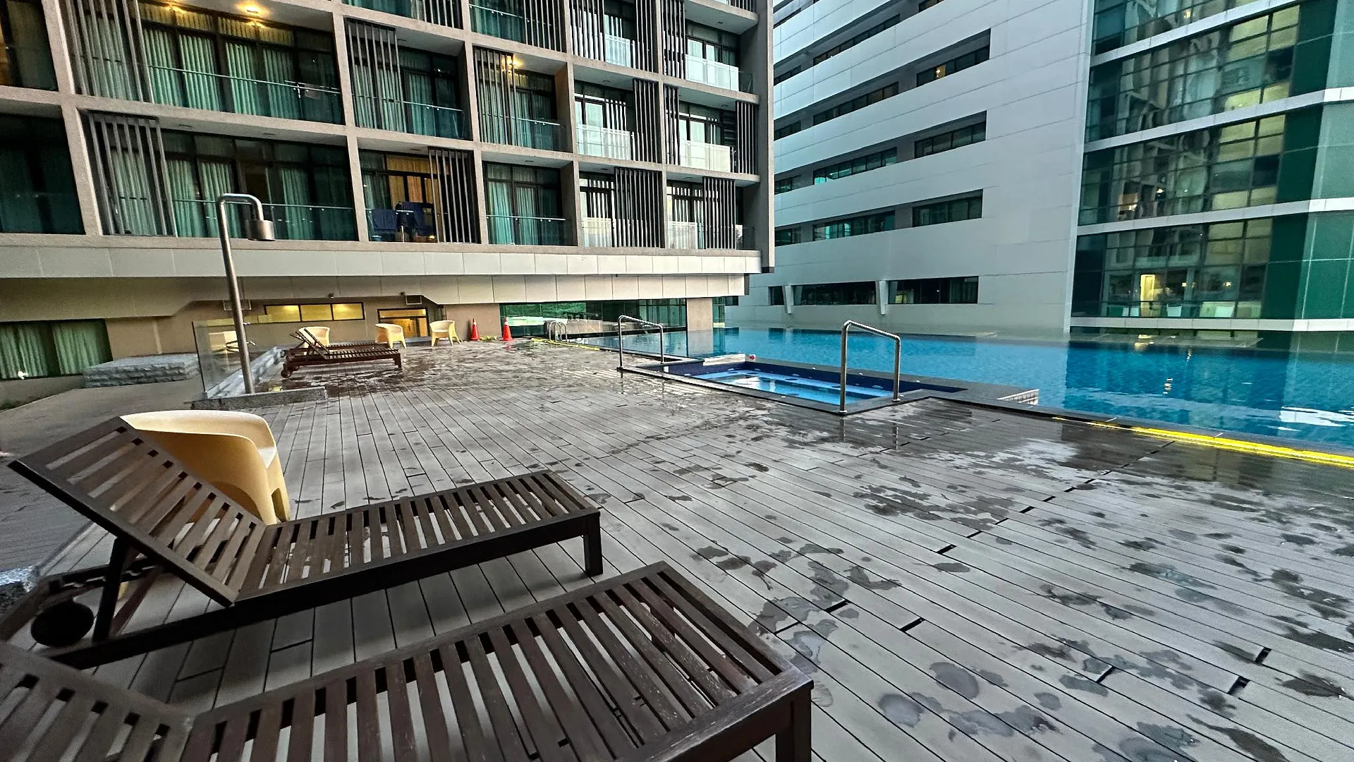 코타키나발루 탄중 아루의 아파트먼트 (40m², 침실 2개, 프라이빗 욕실 1개) 3성급 싱글룸 외관