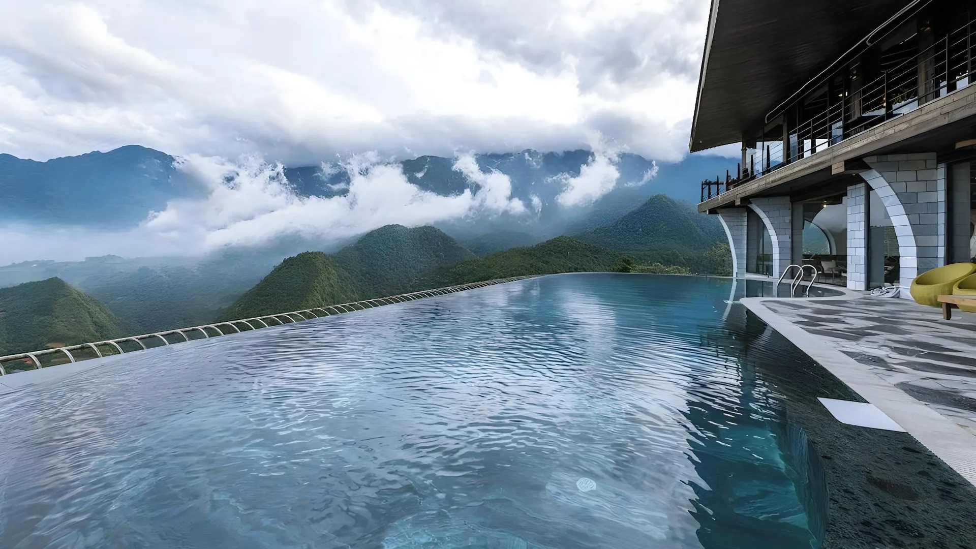 사파 사파 캣캣 힐스 리조트 앤 스파 4성급 호텔 로비