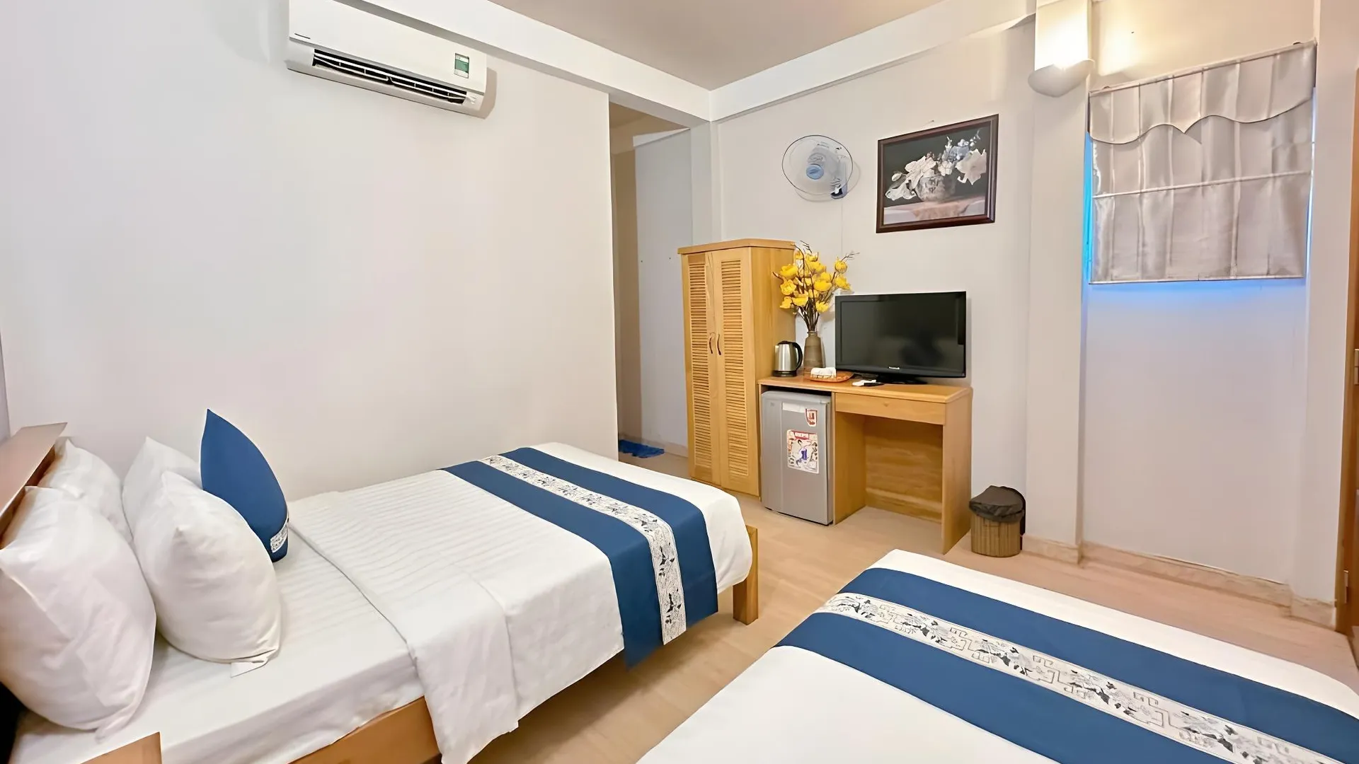 호치민 DDA 호텔 - 부이 비엔 워킹 스트리트 3성급 호텔 객실