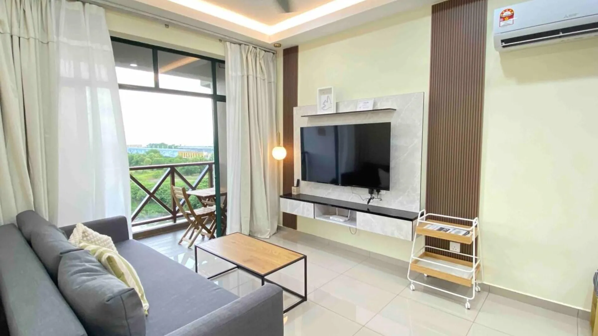 말라카 멜라카 라야의 아파트먼트 (70m², 침실 2개, 프라이빗 욕실 2개) 4성급 게스트하우스 객실