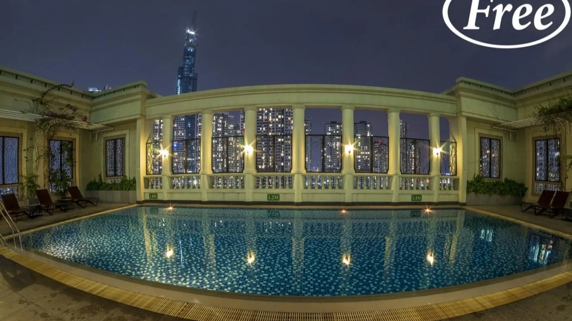 호치민 빈탄의 아파트먼트 (40m², 침실 1개, 프라이빗 욕실 1개) 4성급 싱글룸 전망