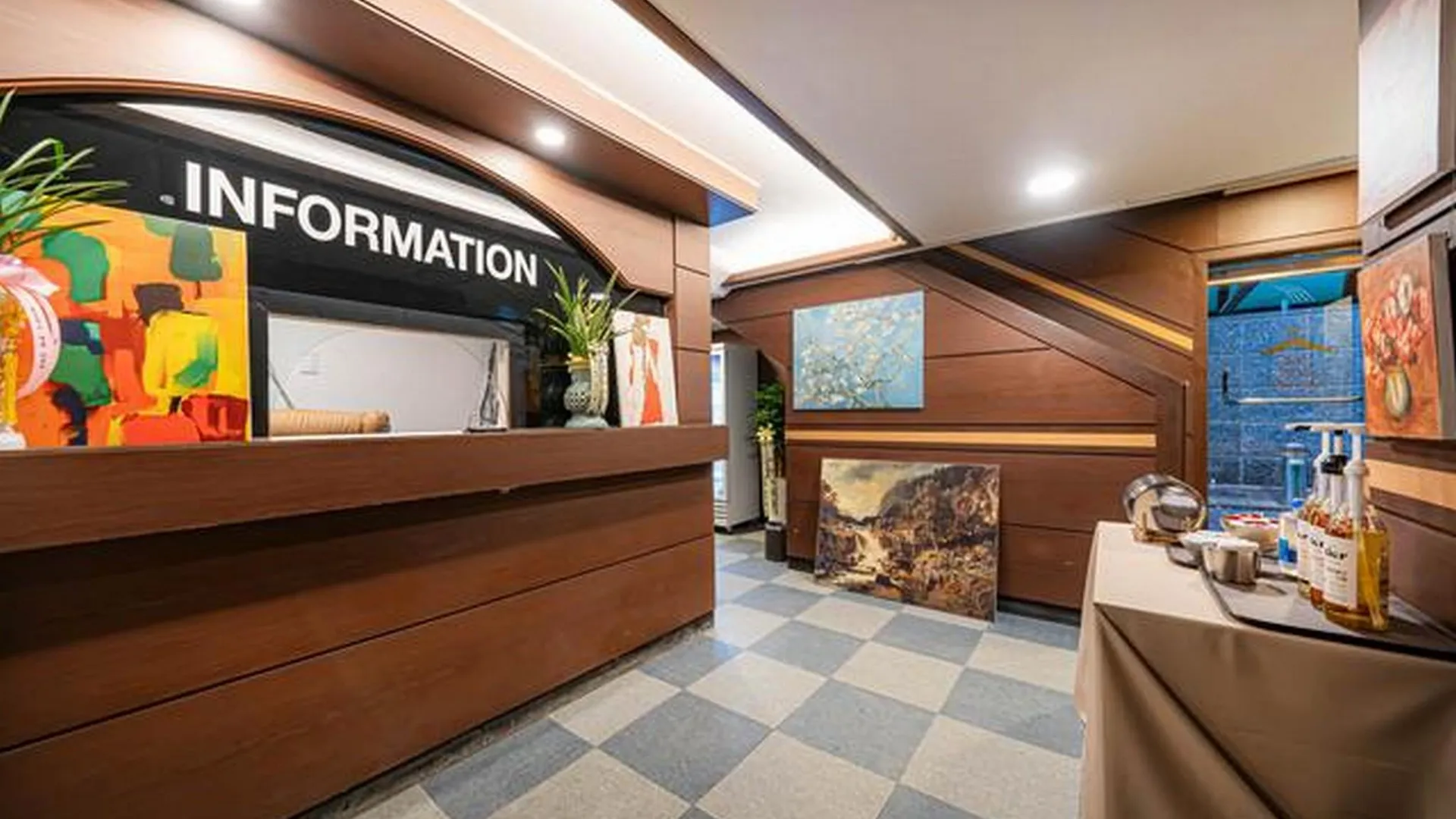 서울 신림 더 스토리 2성급 호텔 로비