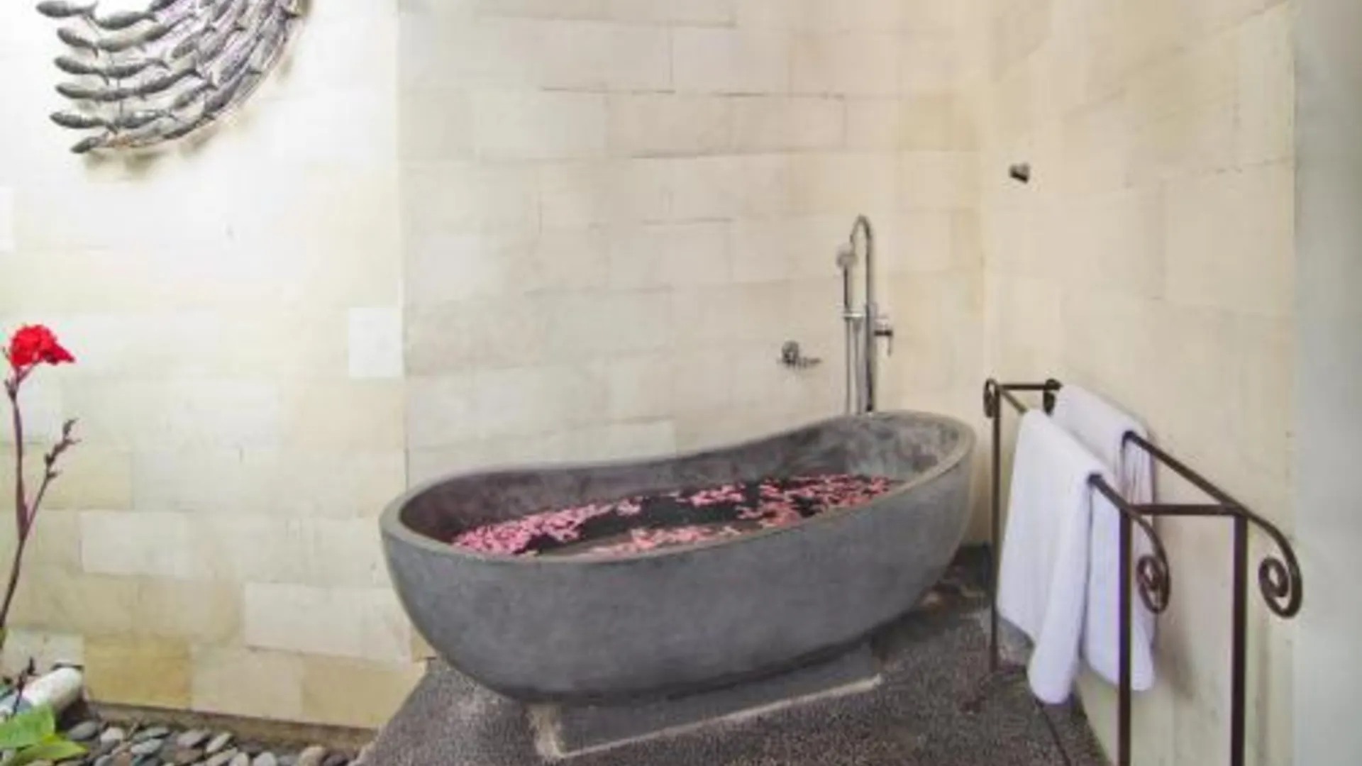 발리 Samastiti villas Ubud private pool near the Yoga Barn 4성급 게스트하우스 수영장