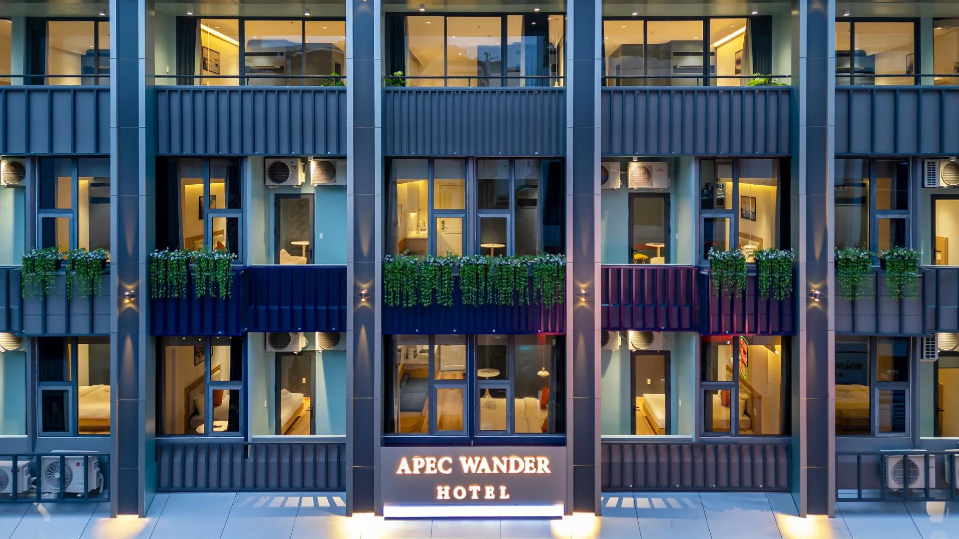 호치민 APEC 원더 호텔 3성급 호텔 외관