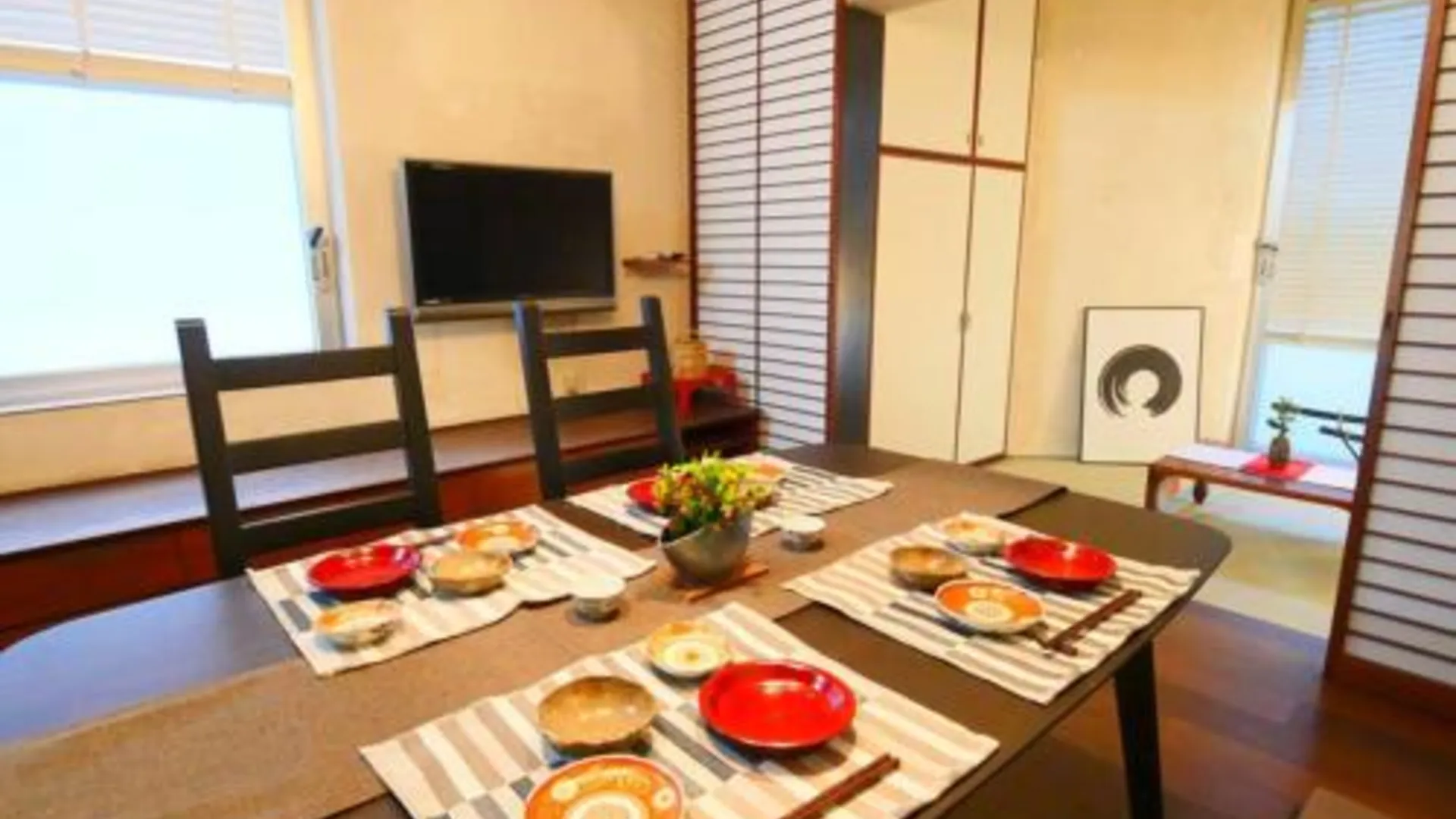 오사카 大阪 忍者家 Osaka Ninja-Ya 3성급 싱글룸 레스토랑