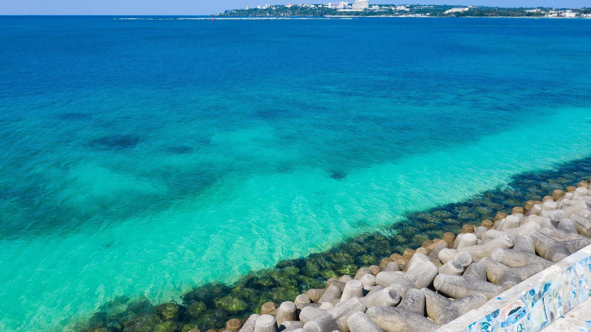 오키나와 본섬 호텔 미스터긴조 인 모토부 오션 테라스 2성급 호텔 전망