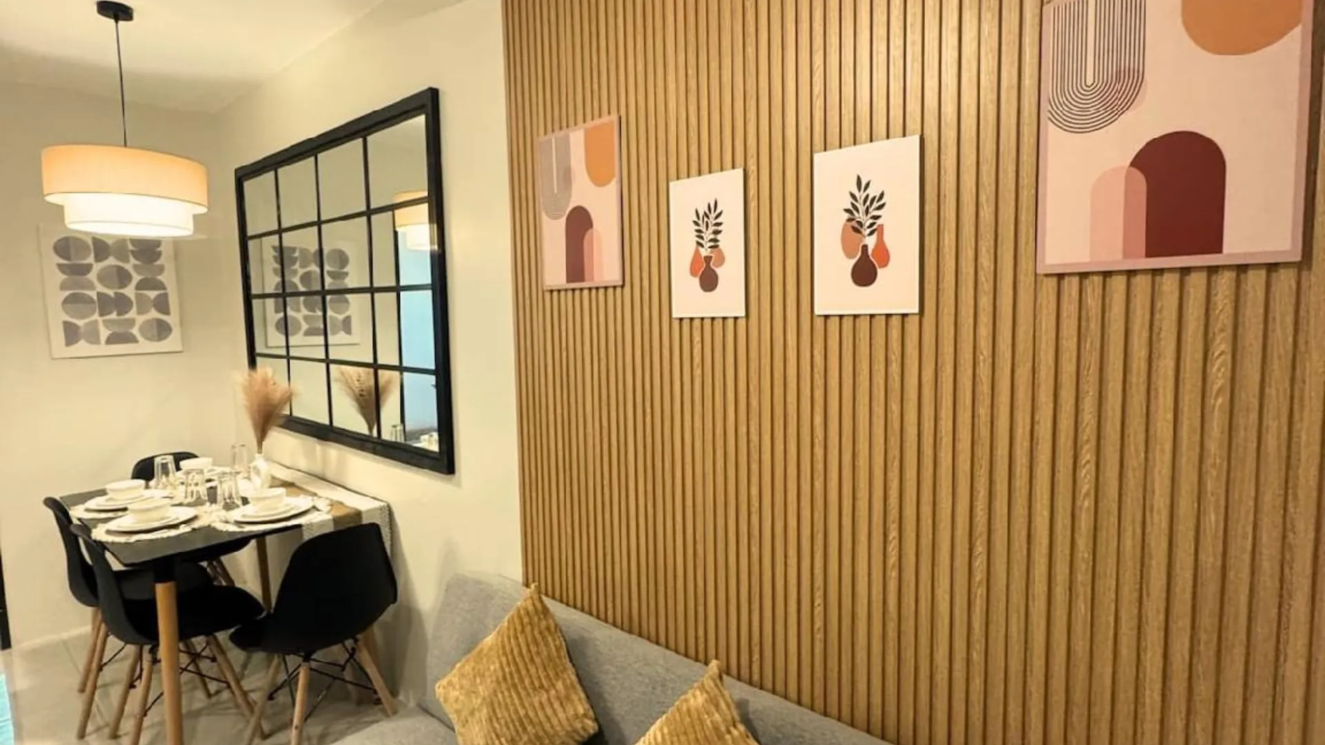 세부 카삼바간의 아파트먼트 (30.6m², 침실 2개, 프라이빗 욕실 1개) 2성급 싱글룸 스위트룸