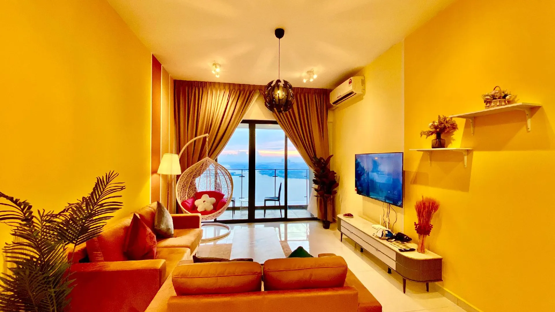 조호바루 / 조호르바루 당가베이의 아파트먼트 (1000m², 침실 3개, 프라이빗 욕실 3개) 3성급 싱글룸 스위트룸