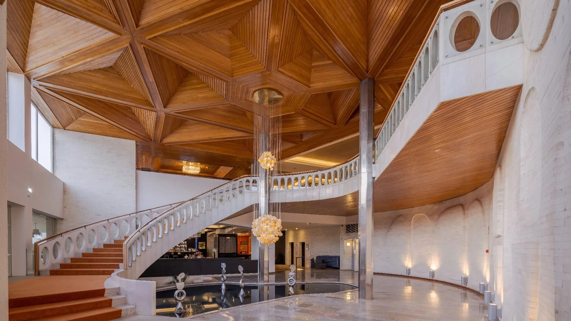 알보르 페스타나 알보르 프라이아 비치 앤 골프 리조트 호텔 5성급 호텔 로비