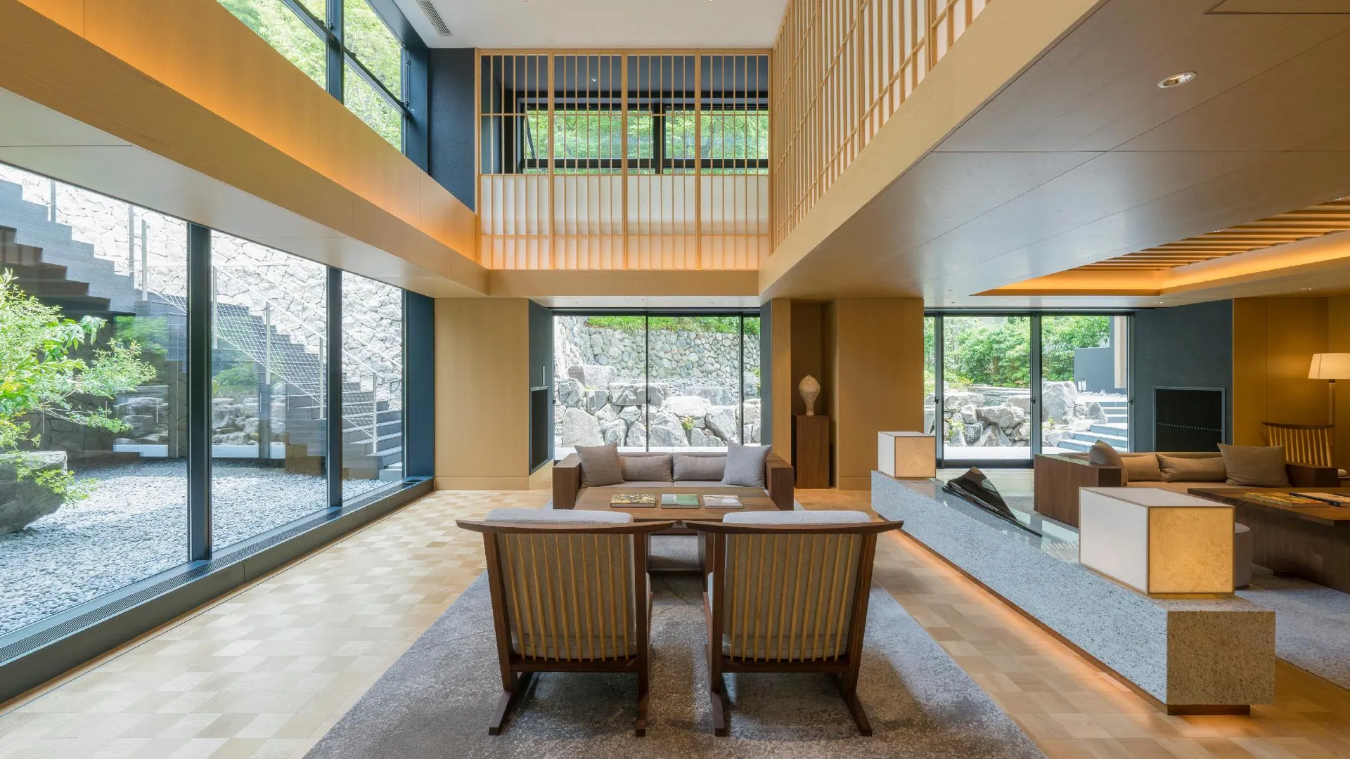 교토 반얀트리 히가시야마 교토 5성급 호텔 로비