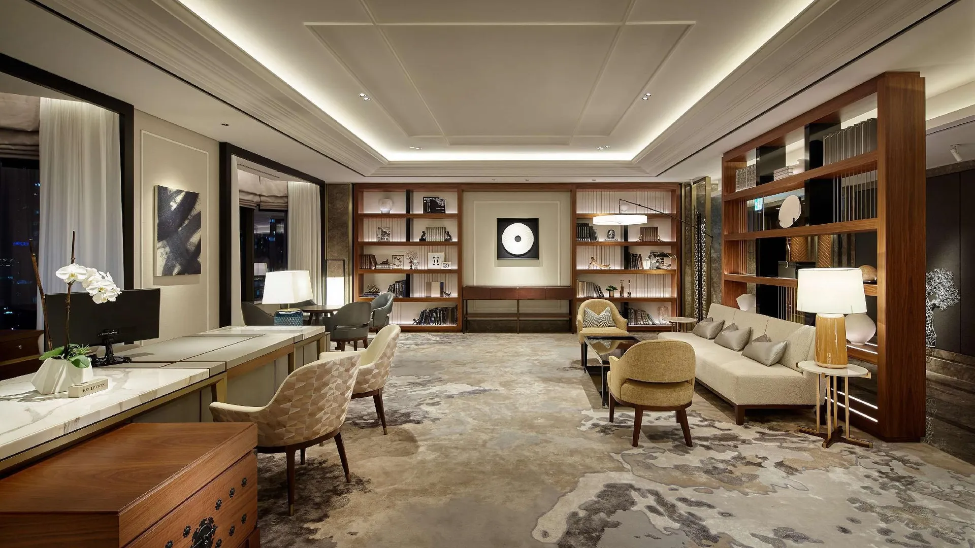 서울 롯데호텔 서울 5성급 호텔 로비