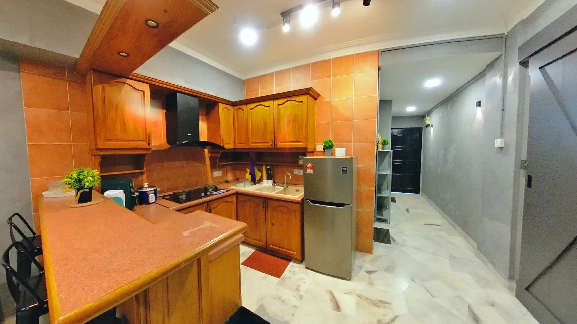 포트 딕슨 캄풍 시 루사의 아파트먼트 (m², 침실 1개, 프라이빗 욕실 1개) 2성급 싱글룸 전망