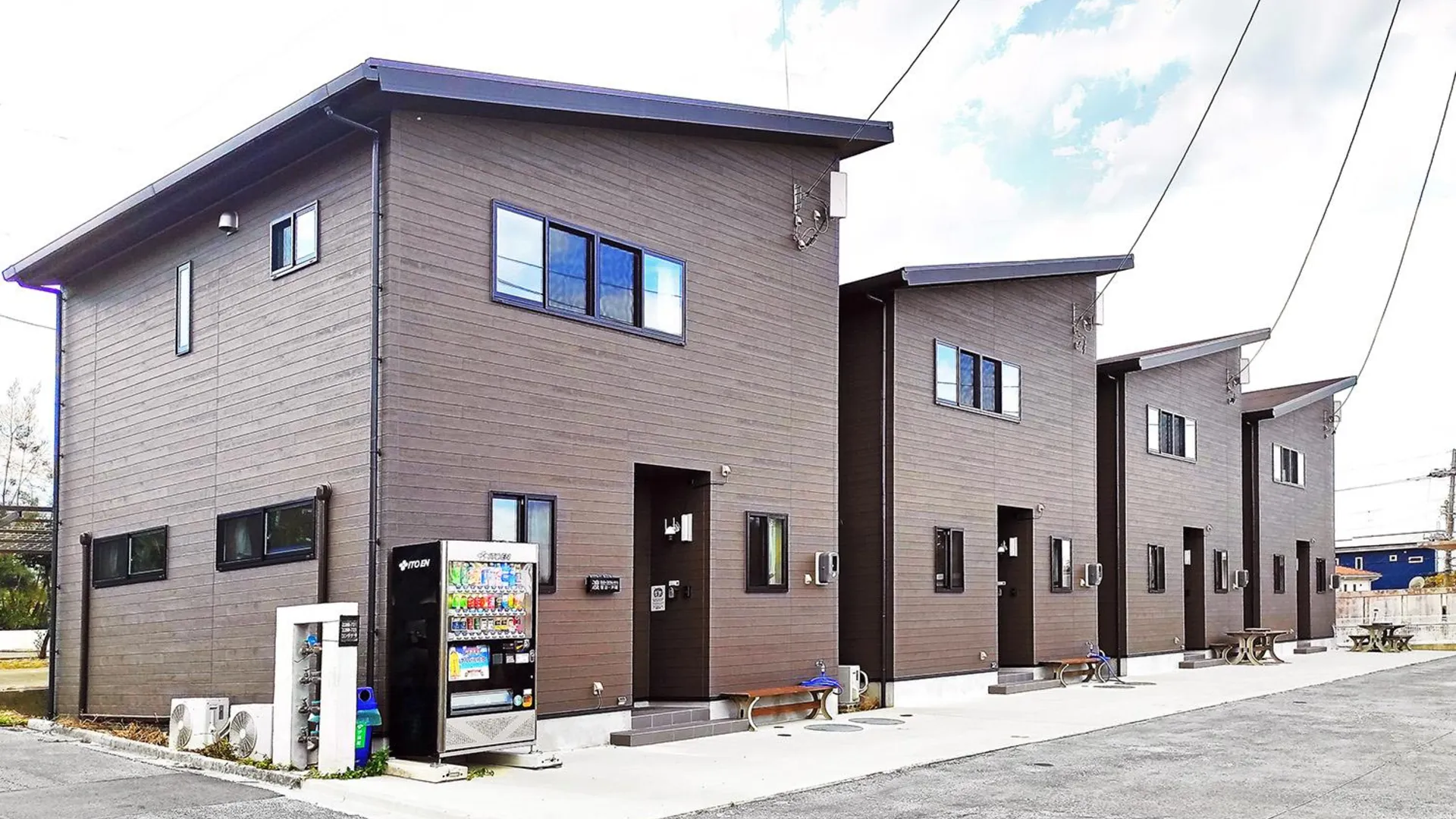 오키나와 본섬 기노자의 프라이빗 하우스 (79m², 침실 3개, 프라이빗 욕실 2개) 4성급 게스트하우스 객실