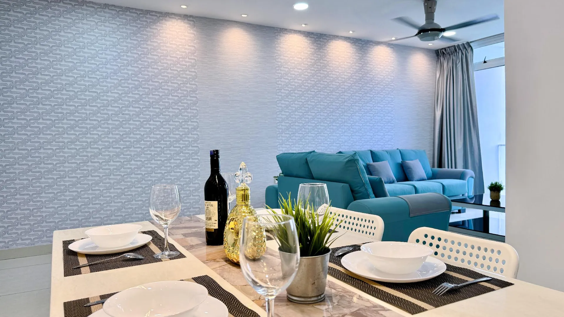 조호바루 / 조호르바루 조호바루의 아파트먼트 (1088m², 침실 2개, 프라이빗 욕실 2개) 5성급 싱글룸 로비