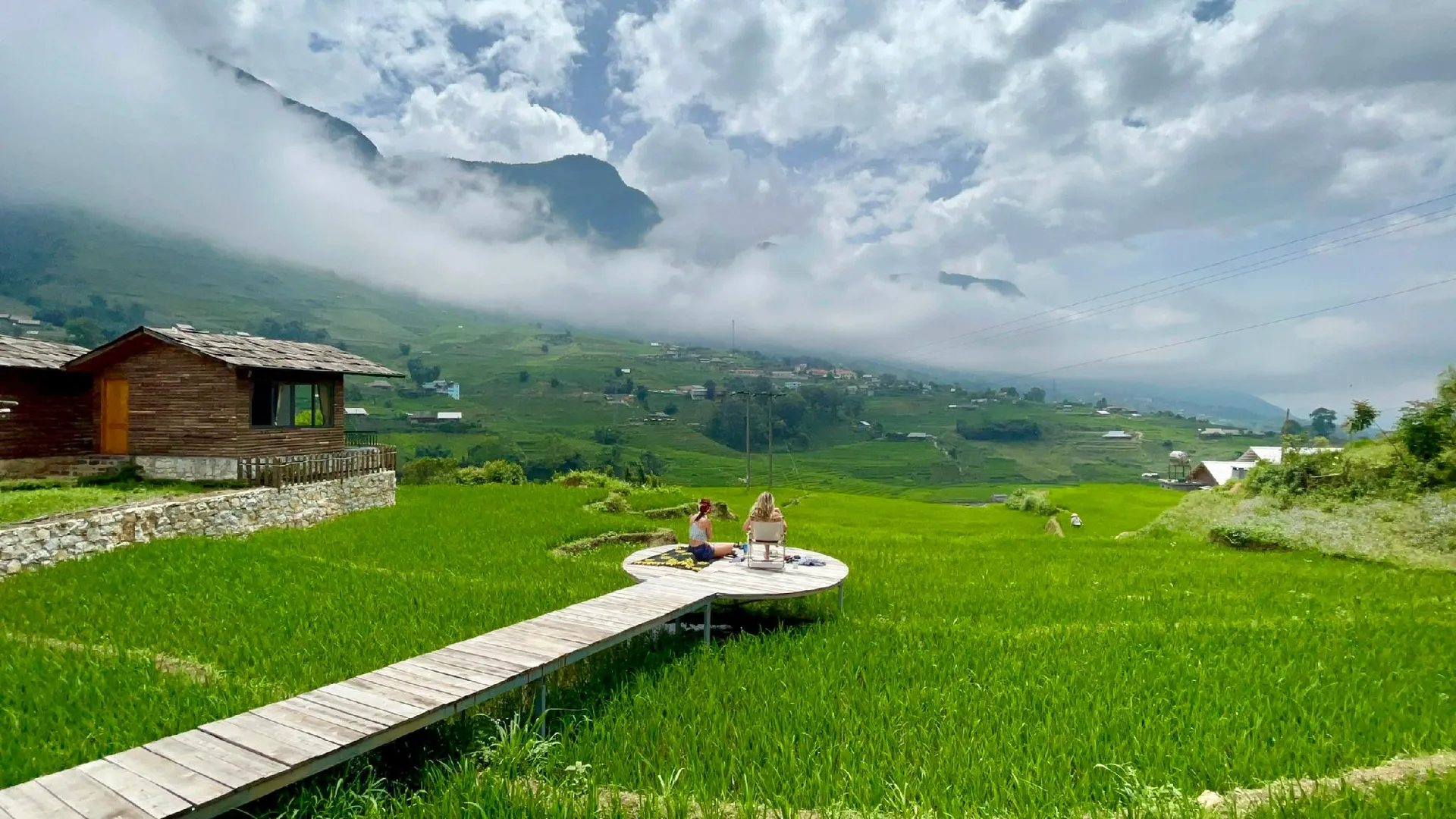 사파 S 플러스 방갈로 5성급 게스트하우스 객실