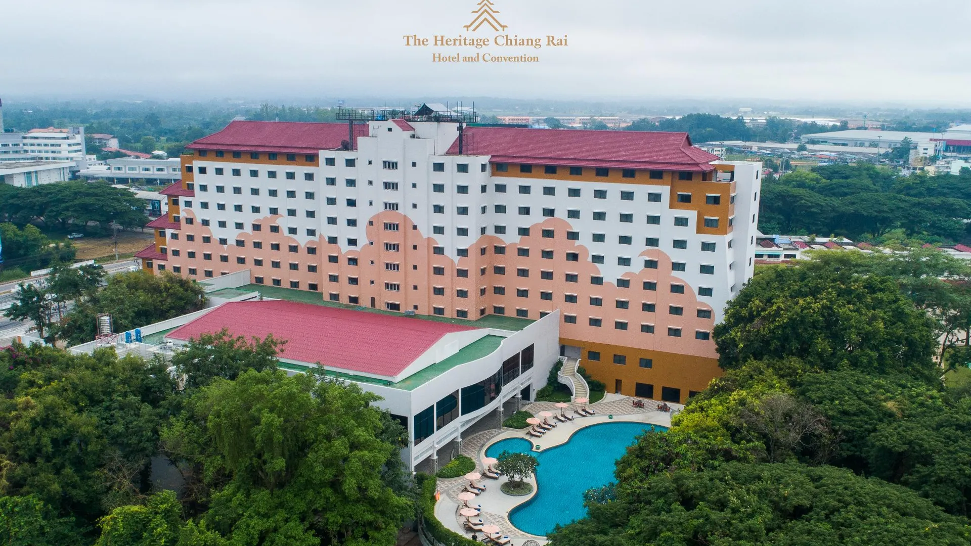 치앙라이 더 헤리티지 치앙라이 호텔 앤 컨벤션 4성급 호텔 객실