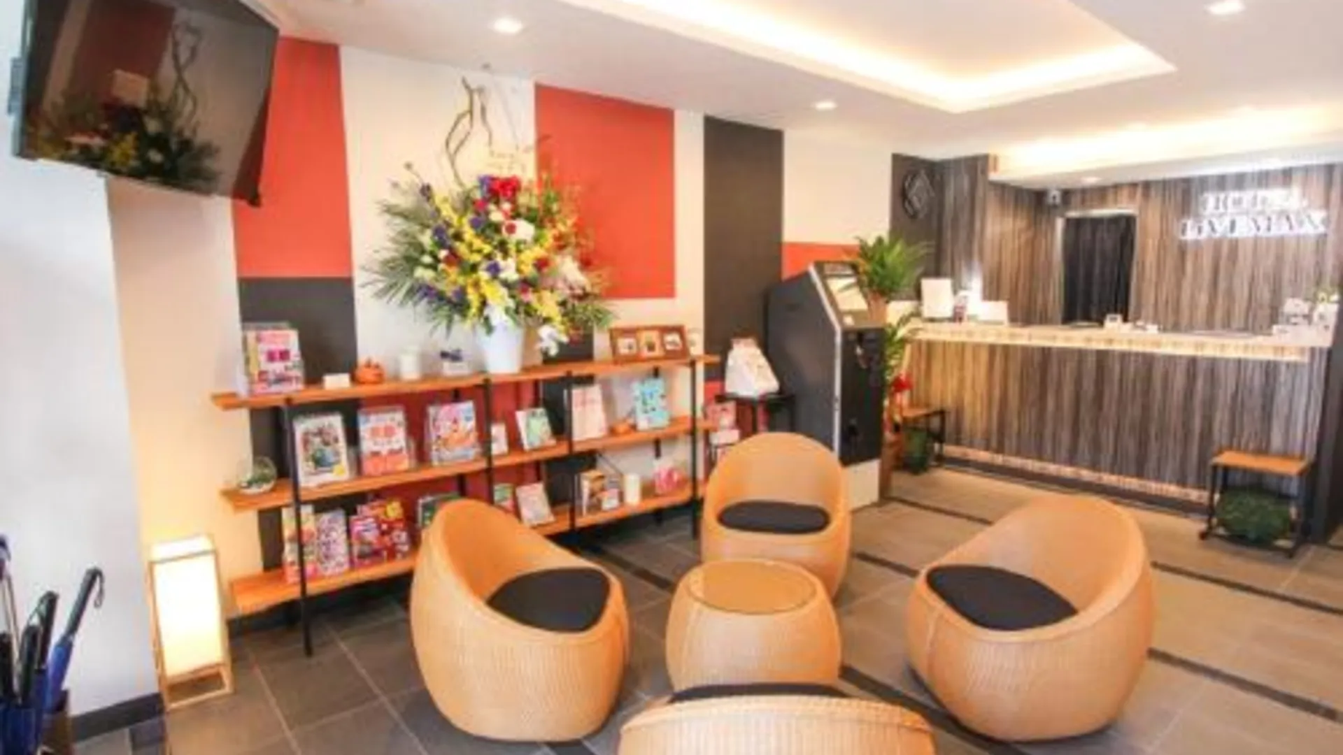 교토 호텔 라이브맥스 교토 데라마치도리 2성급 호텔 로비