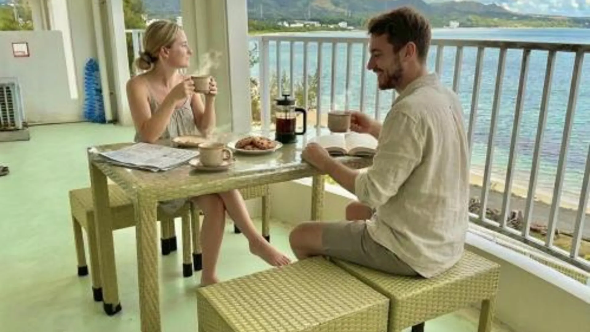 오키나와 본섬 Sunrise Terrace kintown 5성급 싱글룸 객실