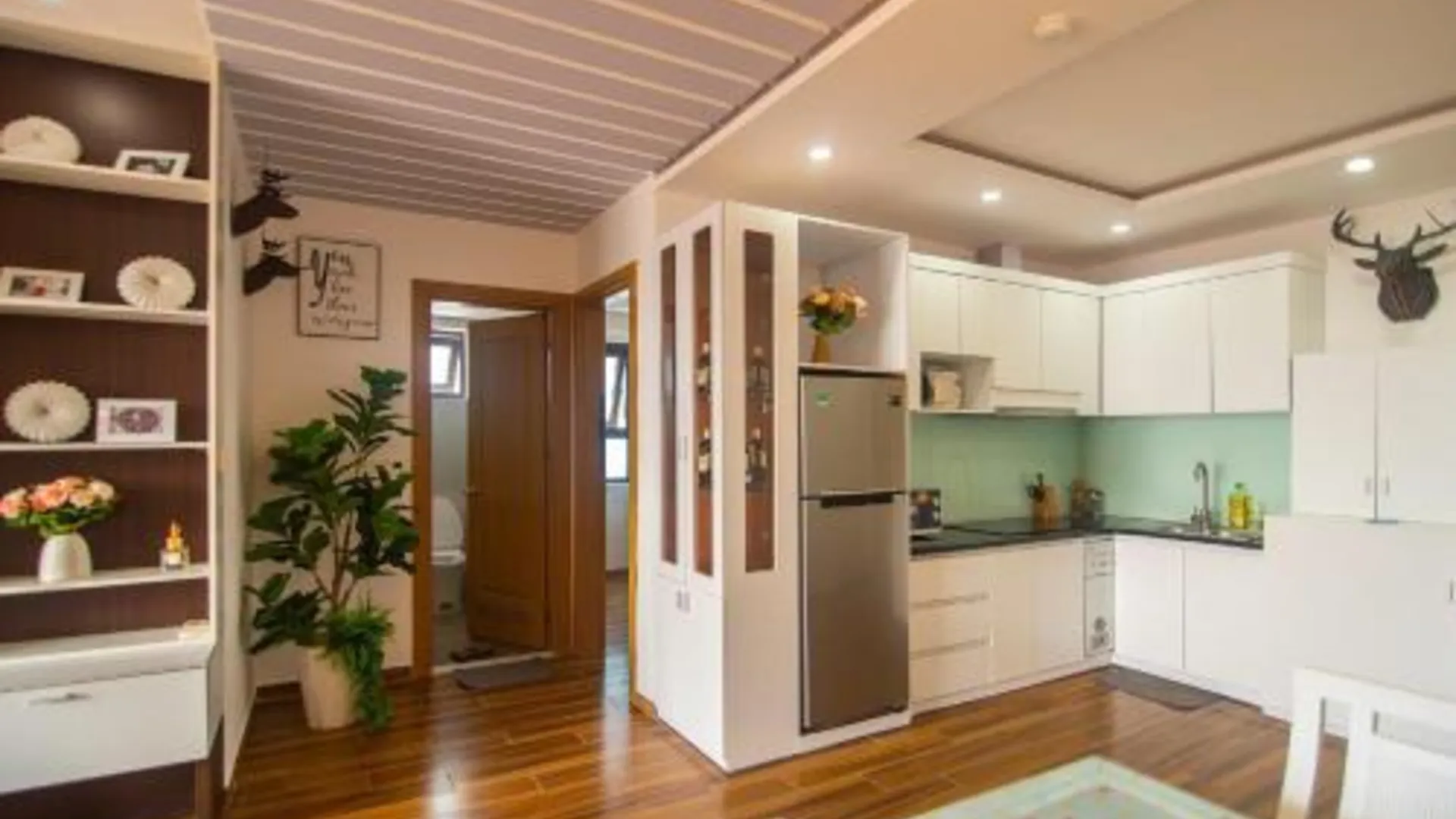 다낭 푸옥미의 아파트먼트 (70m², 침실 2개, 프라이빗 욕실 2개) 5성급 게스트하우스 전망