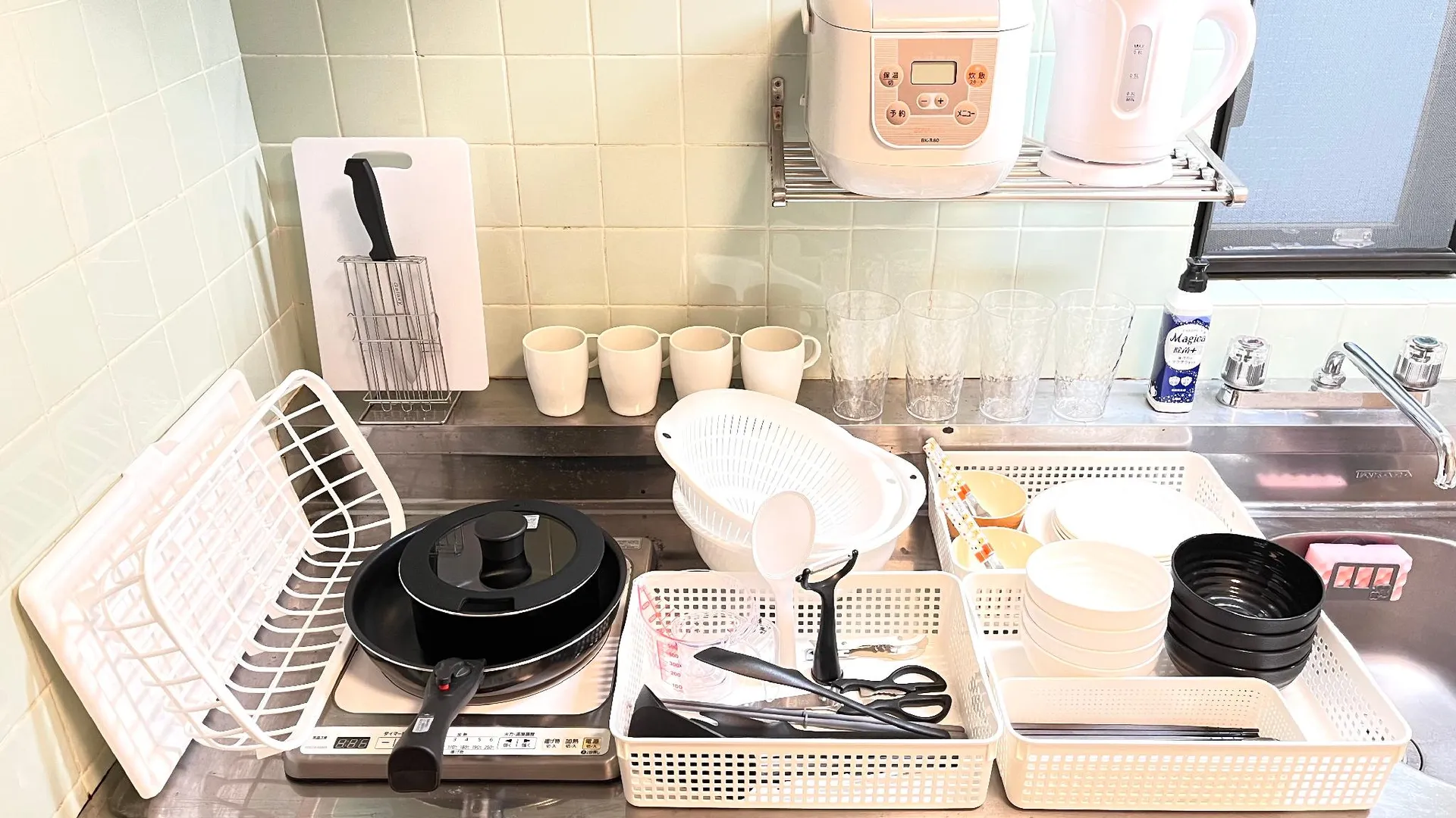 후쿠오카 다자이후의 아파트먼트 (20m², 침실 1개, 프라이빗 욕실 1개) 3성급 게스트하우스 레스토랑