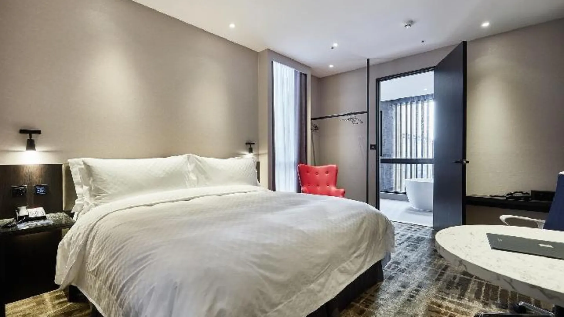 타이베이 더 탱고 호텔 타이베이 스린 호텔 전망