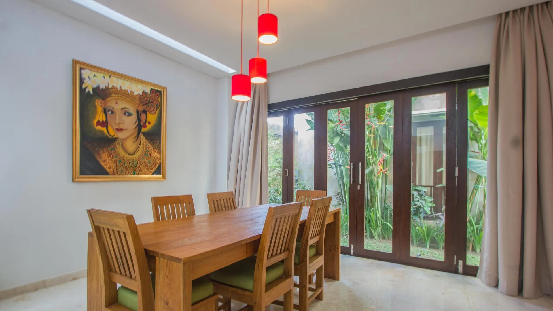 발리 자부 창구 비치 빌라 3성급 호텔 객실