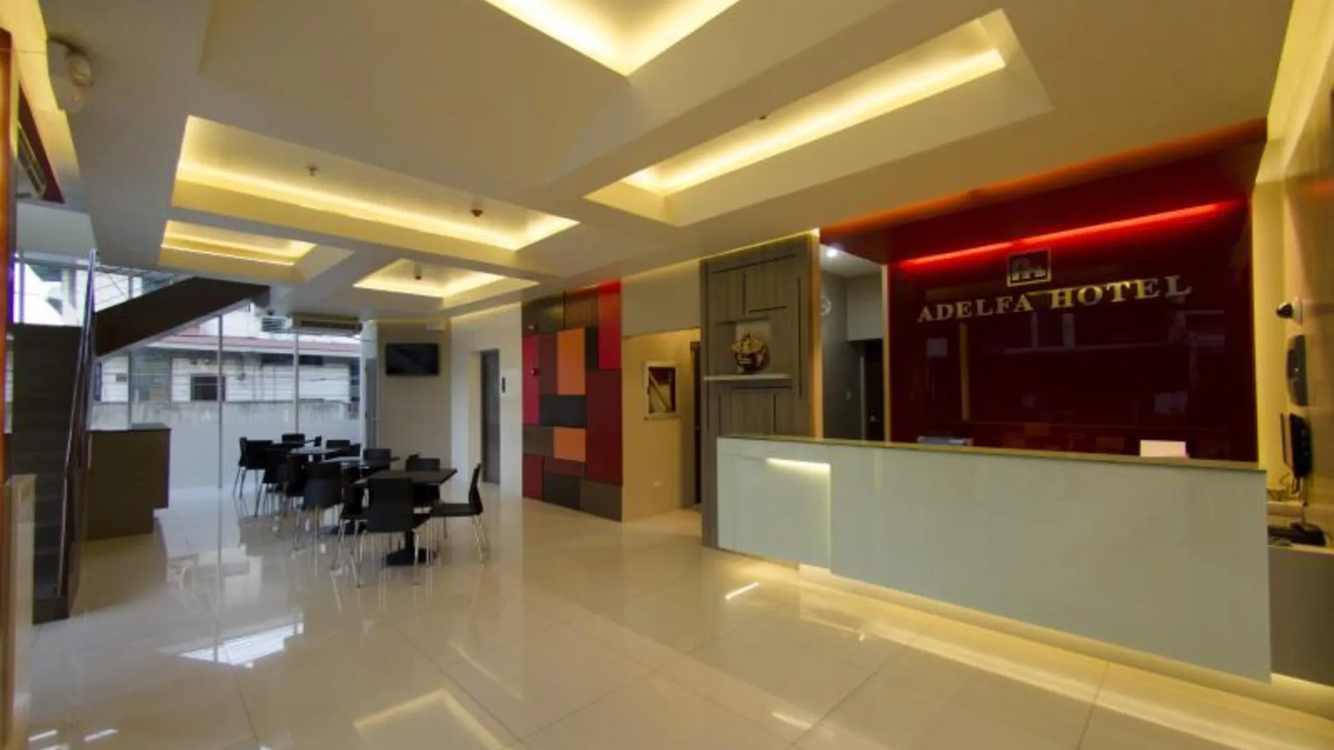 세부 아델파 호텔 3성급 호텔 로비