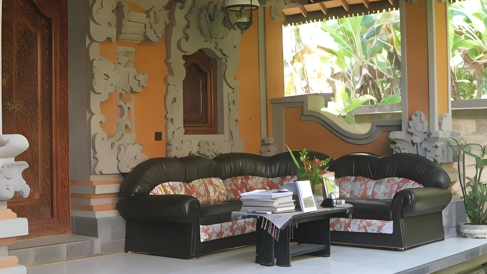 발리 우붓 센사시 방갈로 3성급 호텔 전망