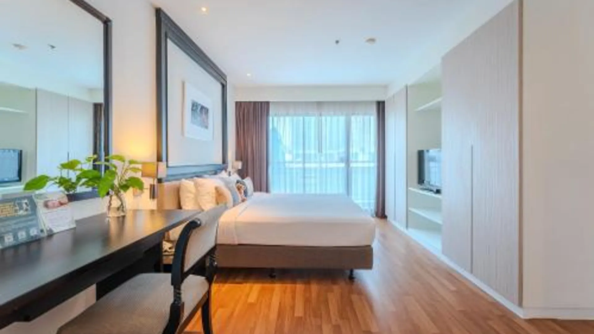 방콕 서머셋 파크 수안플루 방콕 4성급 호텔 스위트룸