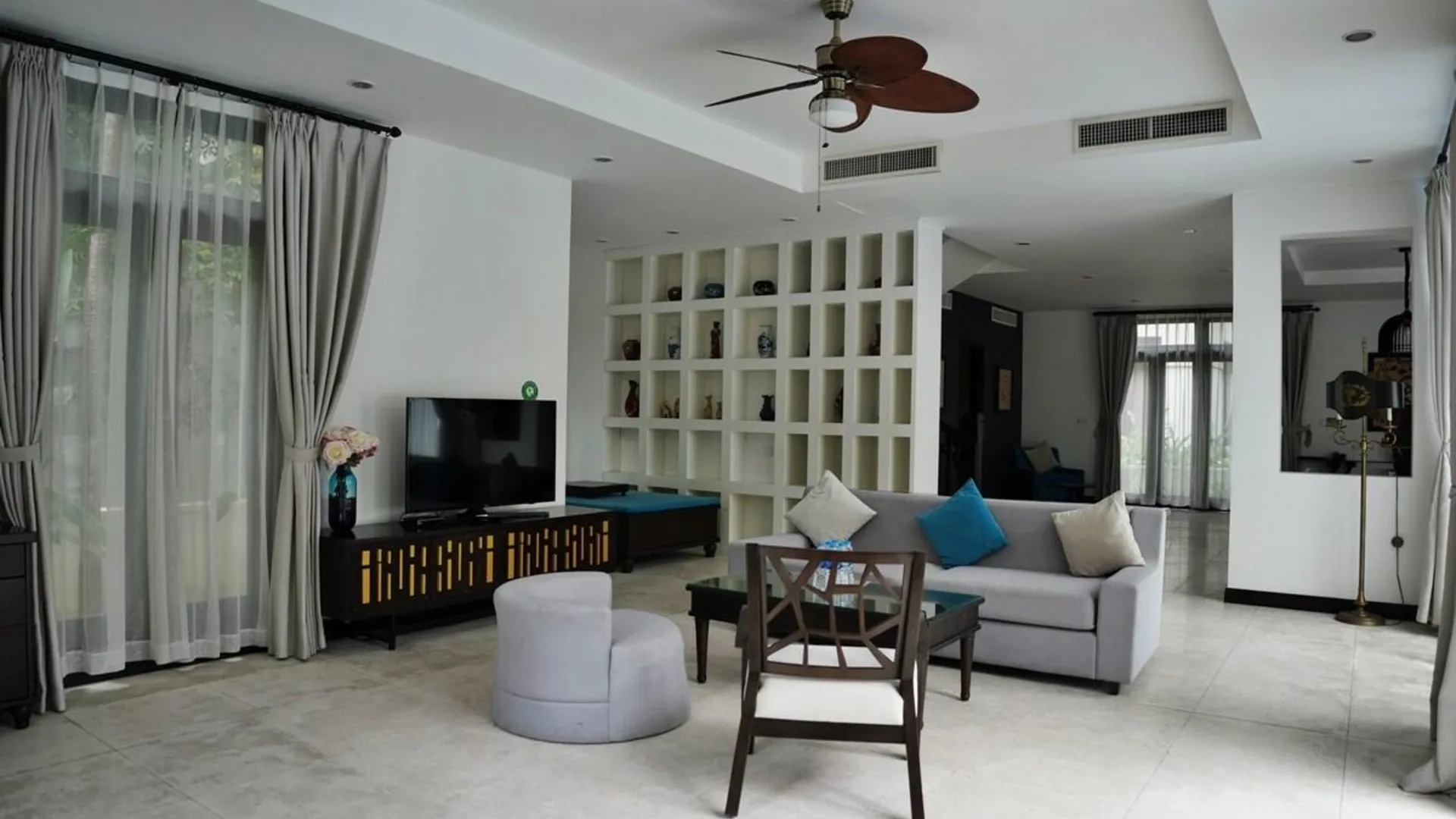 다낭 프억 미의 프라이빗 하우스 (330m², 침실 3개, 프라이빗 욕실 4개) 4성급 싱글룸 수영장