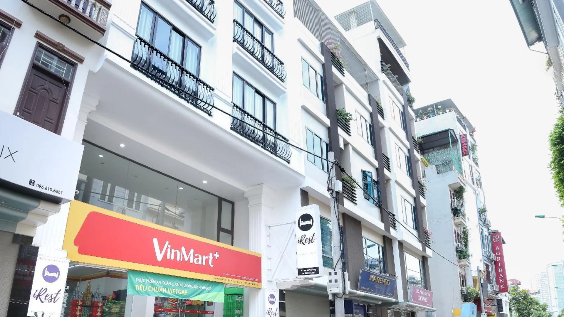 하노이 아이레스트 아파트먼트 1성급 호텔 전망