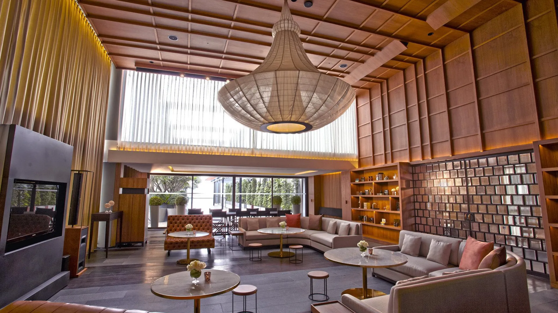 방콕 한사르 방콕 호텔 5성급 호텔 로비