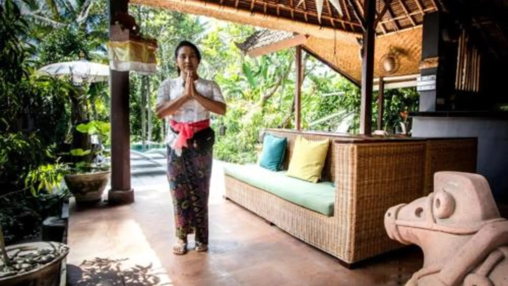 발리 Samastiti villas Ubud private pool near the Yoga Barn 4성급 게스트하우스 외관